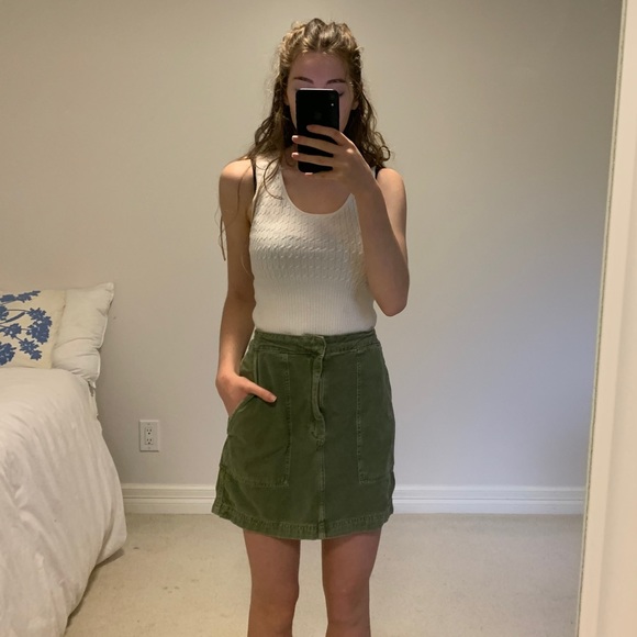 Free people utility mini skirt - Picture 4 of 8